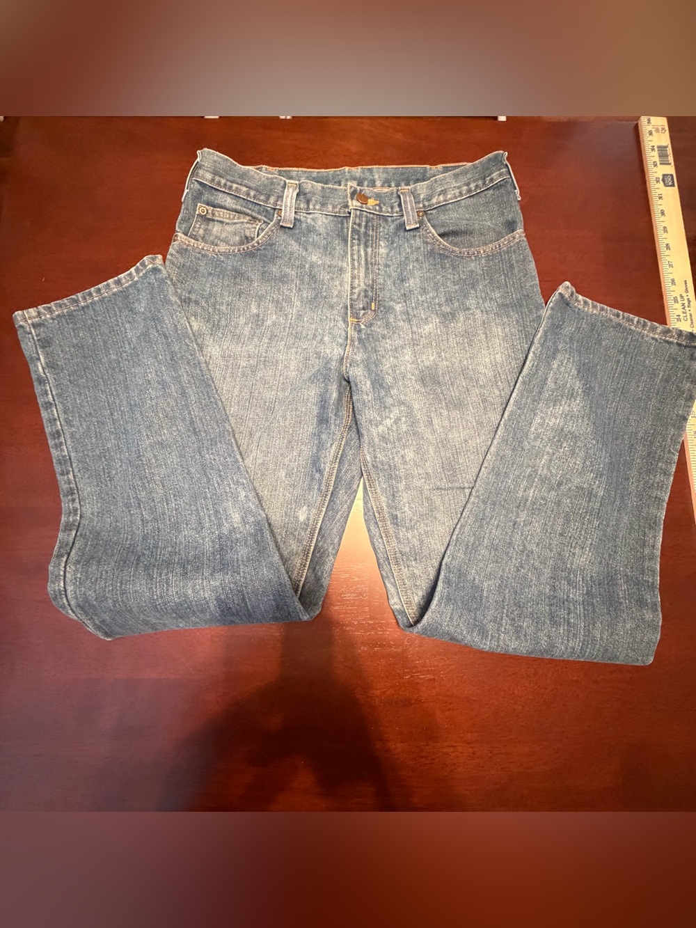 Carhartt‎ Men's Straight Jeans - Light Blue Denim